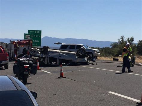 Sergeant Injured after Vehicle Accident on Interstate 17 [Phoenix, AZ]